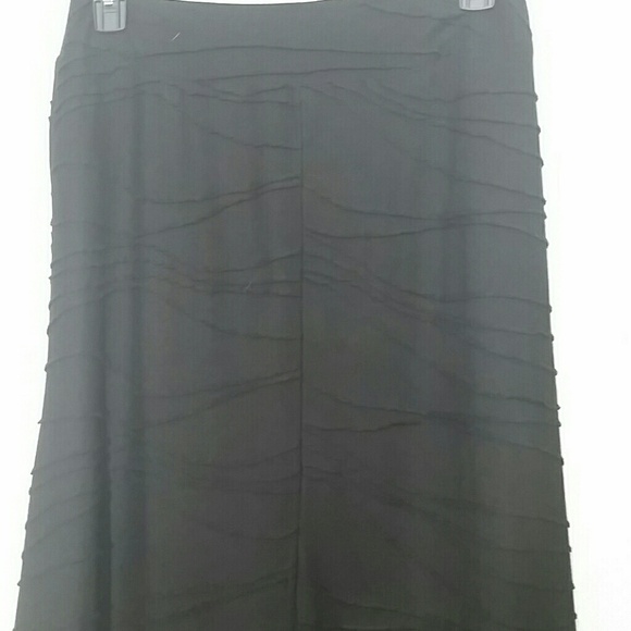 Skirt Black Multiples stretchy monochrome maxi - Picture 7 of 7